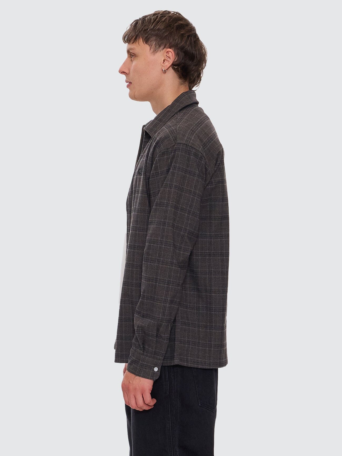 Jacob Long Sleeve Zip Jacket - Black XS