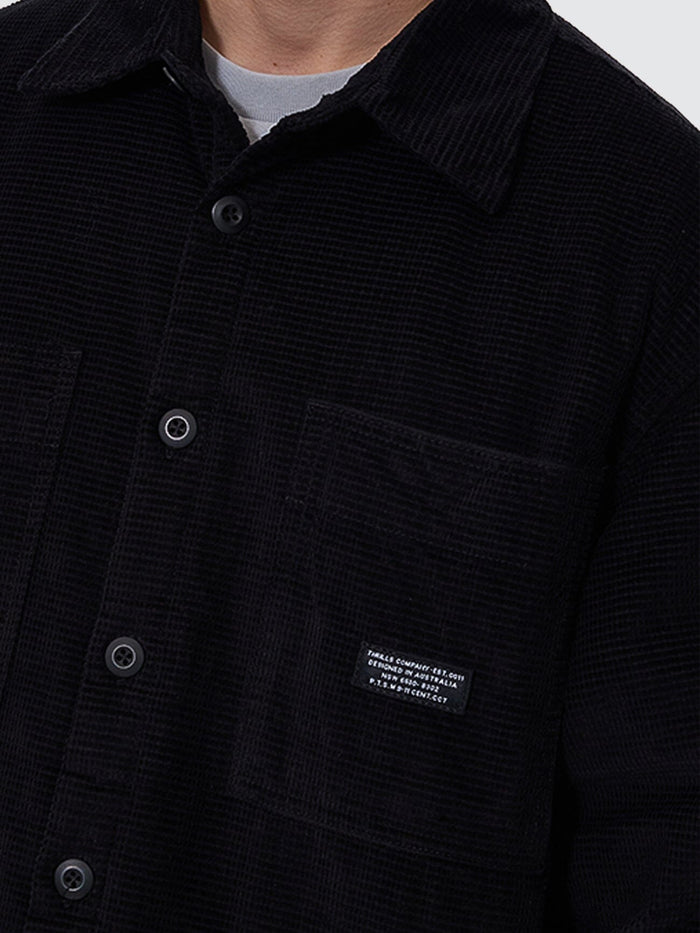 Connected Overshirt - Black XS