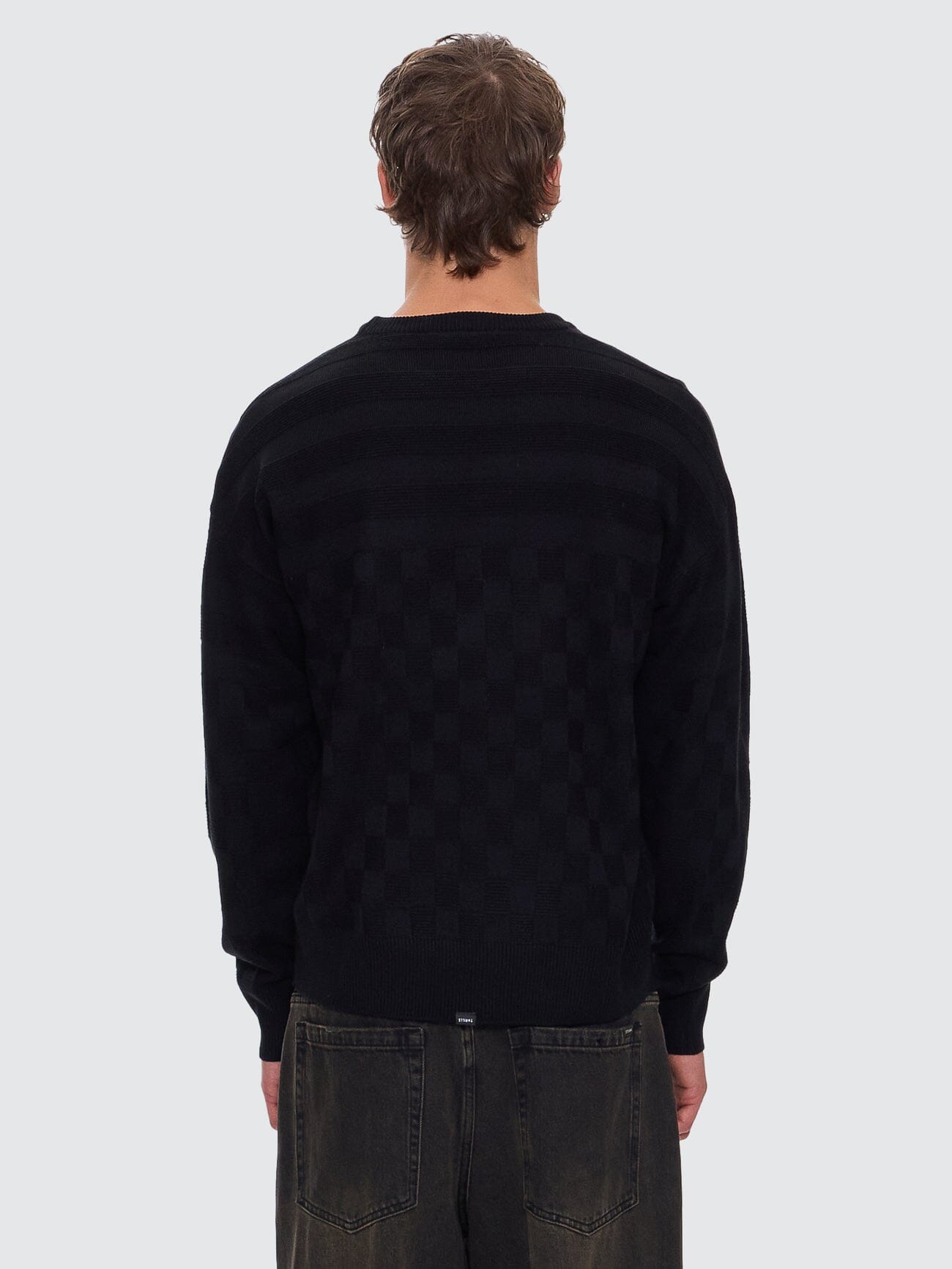 Lifted Spirits Crew Knit - Black XS