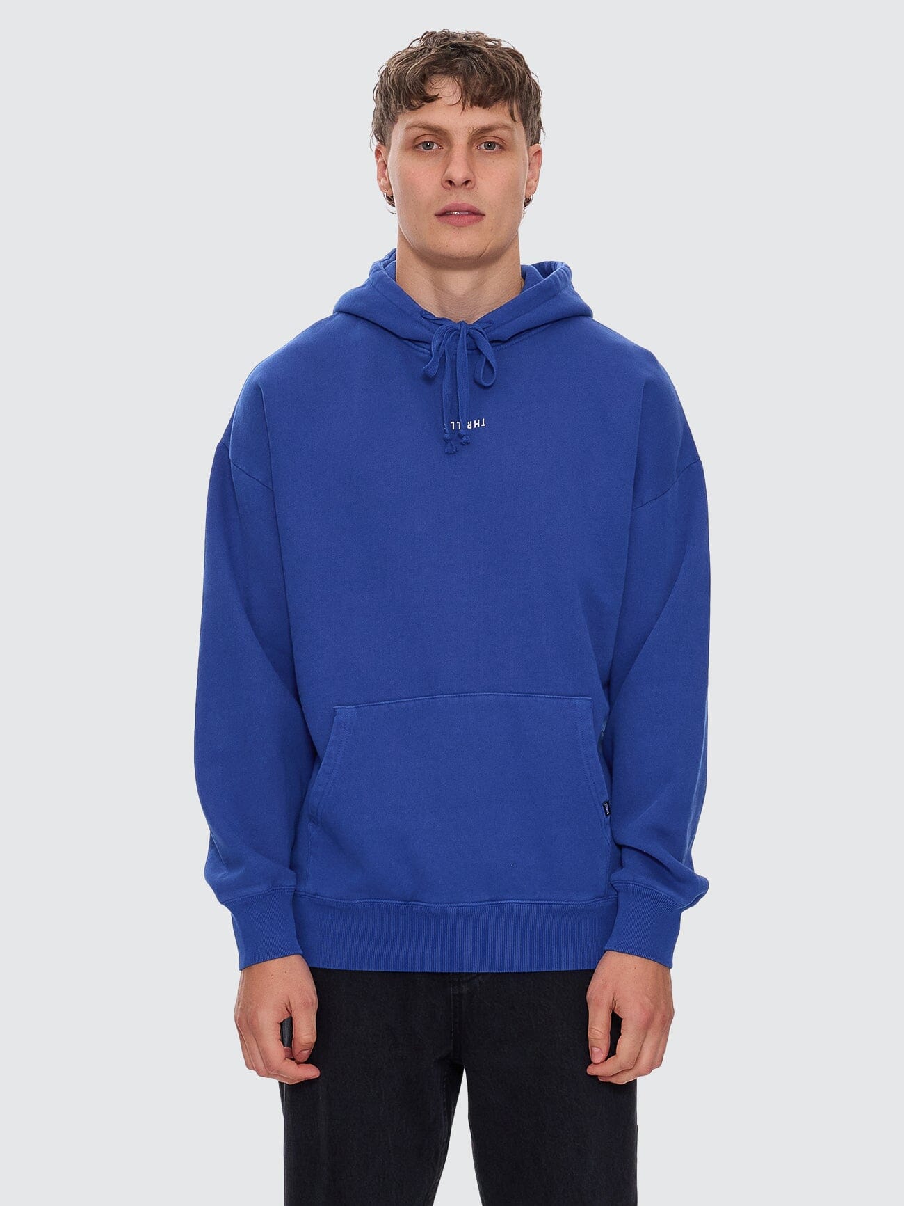 Minimal Thrills Slouch Pull On Hood - New Royal XS