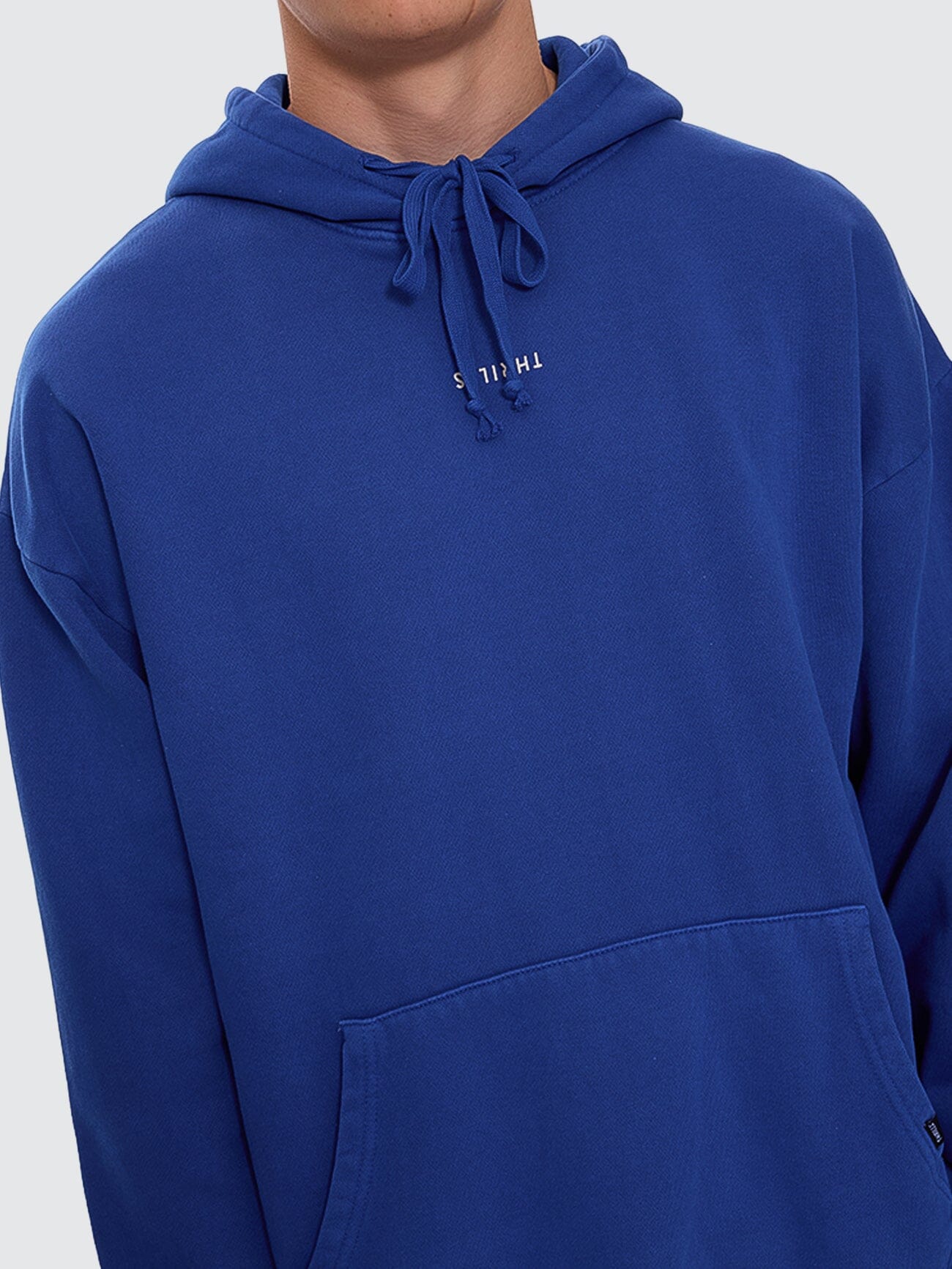 Minimal Thrills Slouch Pull On Hood - New Royal XS