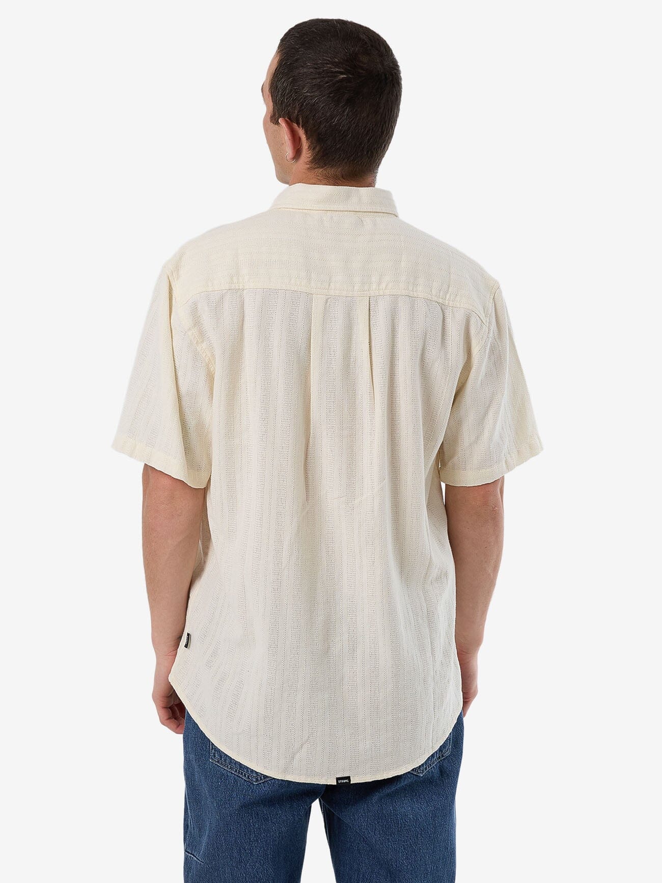 Unhinged 2.0 Short Sleeve Shirt - Dirty White XS