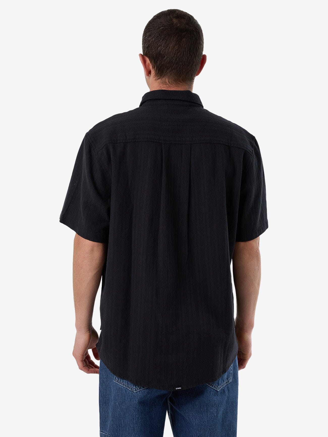 Unhinged 2.0 Short Sleeve Shirt - Washed Black XS