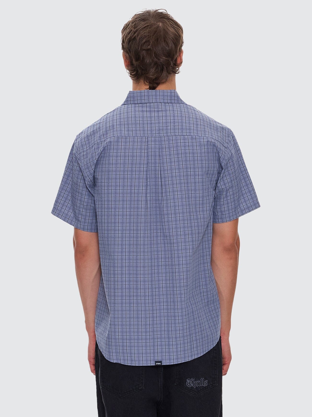 Ambient Connections Short Sleeve Shirt - Rustic Blue XS
