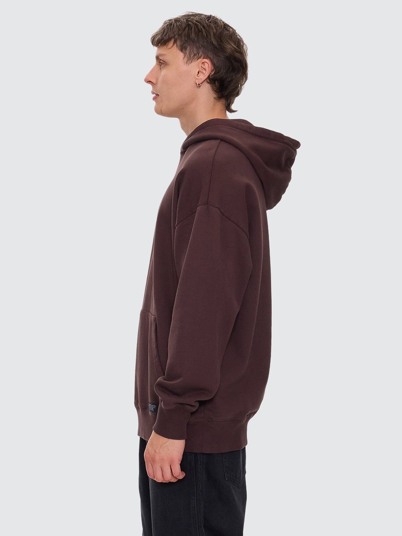 Thrills Military Slouch Pull On Hood - Java XS