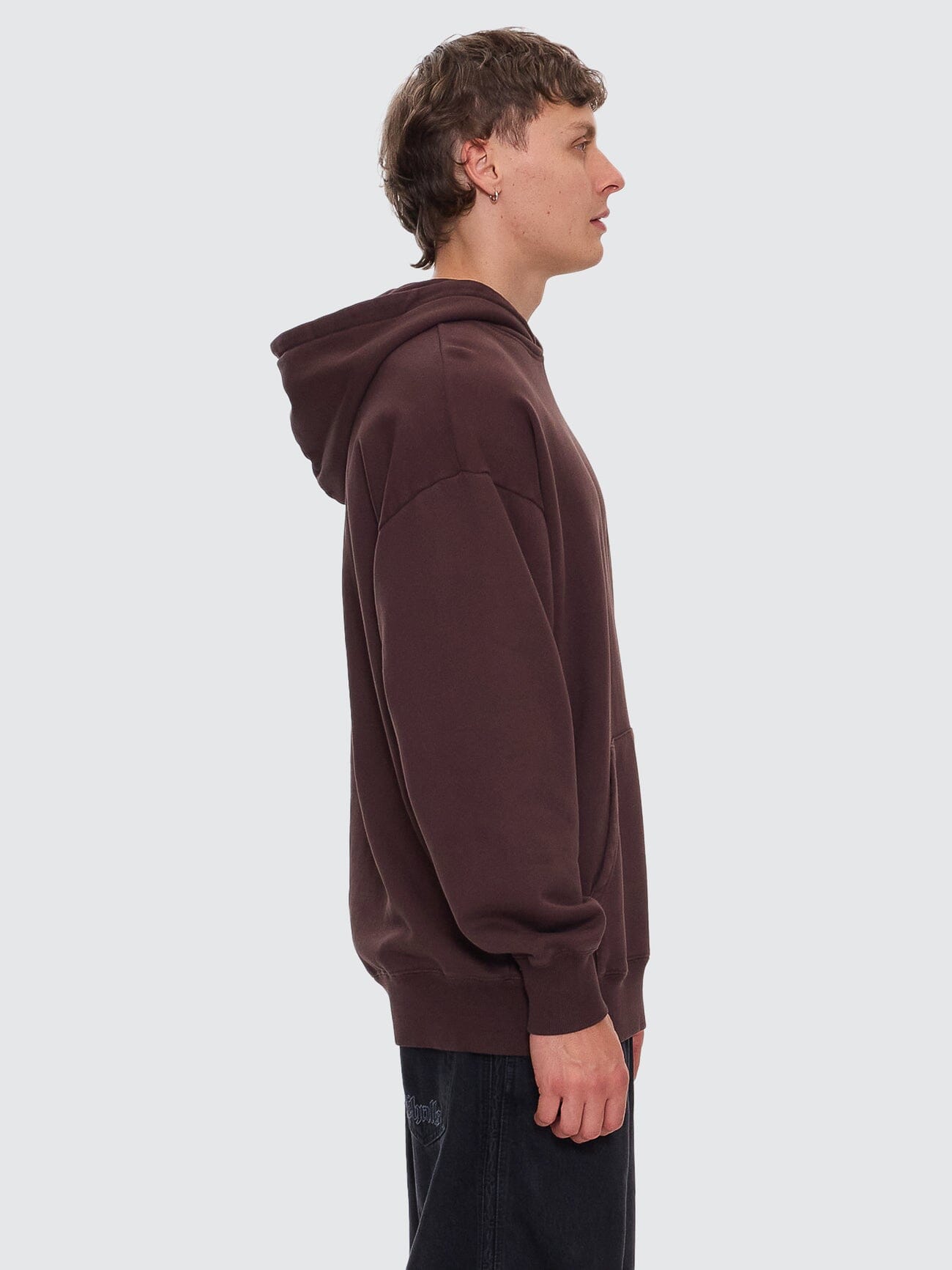 Thrills Military Slouch Pull On Hood - Java XS