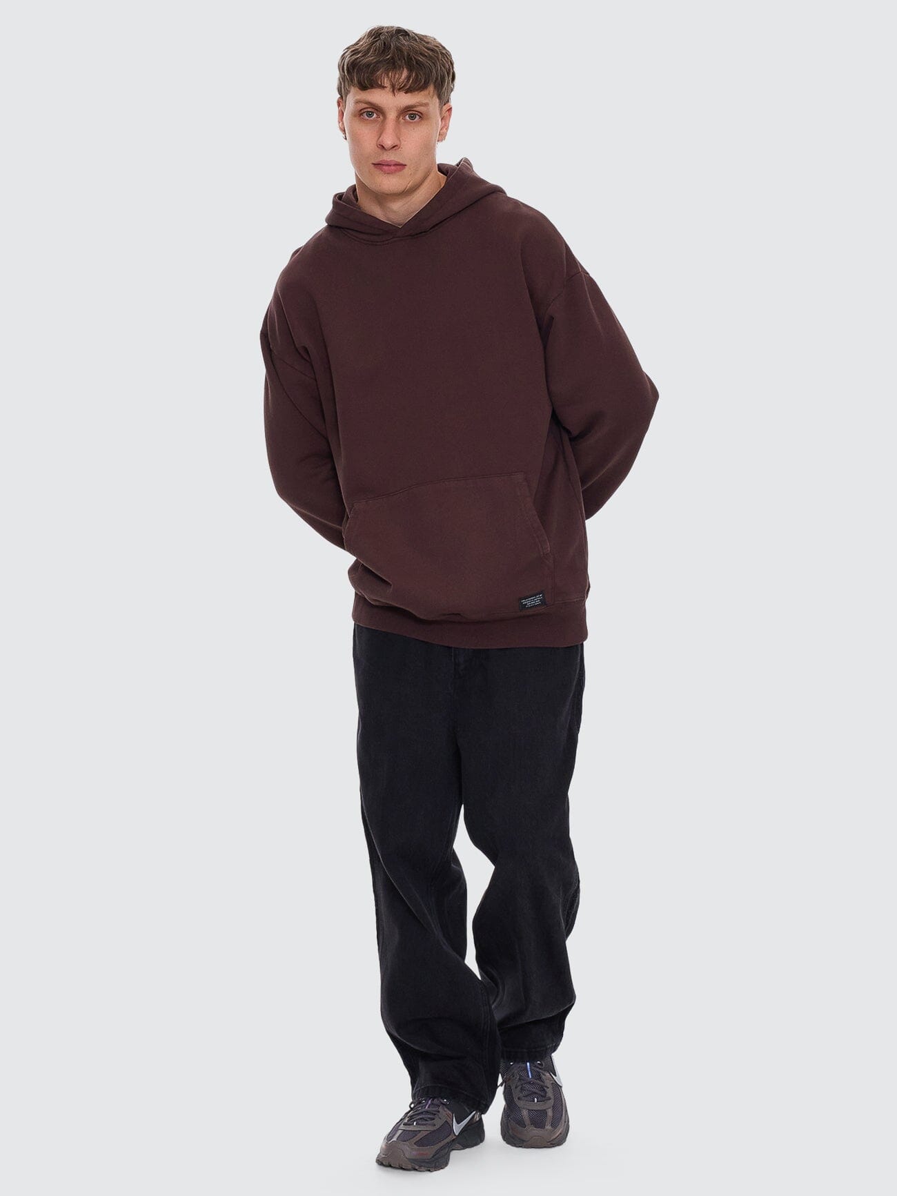 Thrills Military Slouch Pull On Hood - Java XS