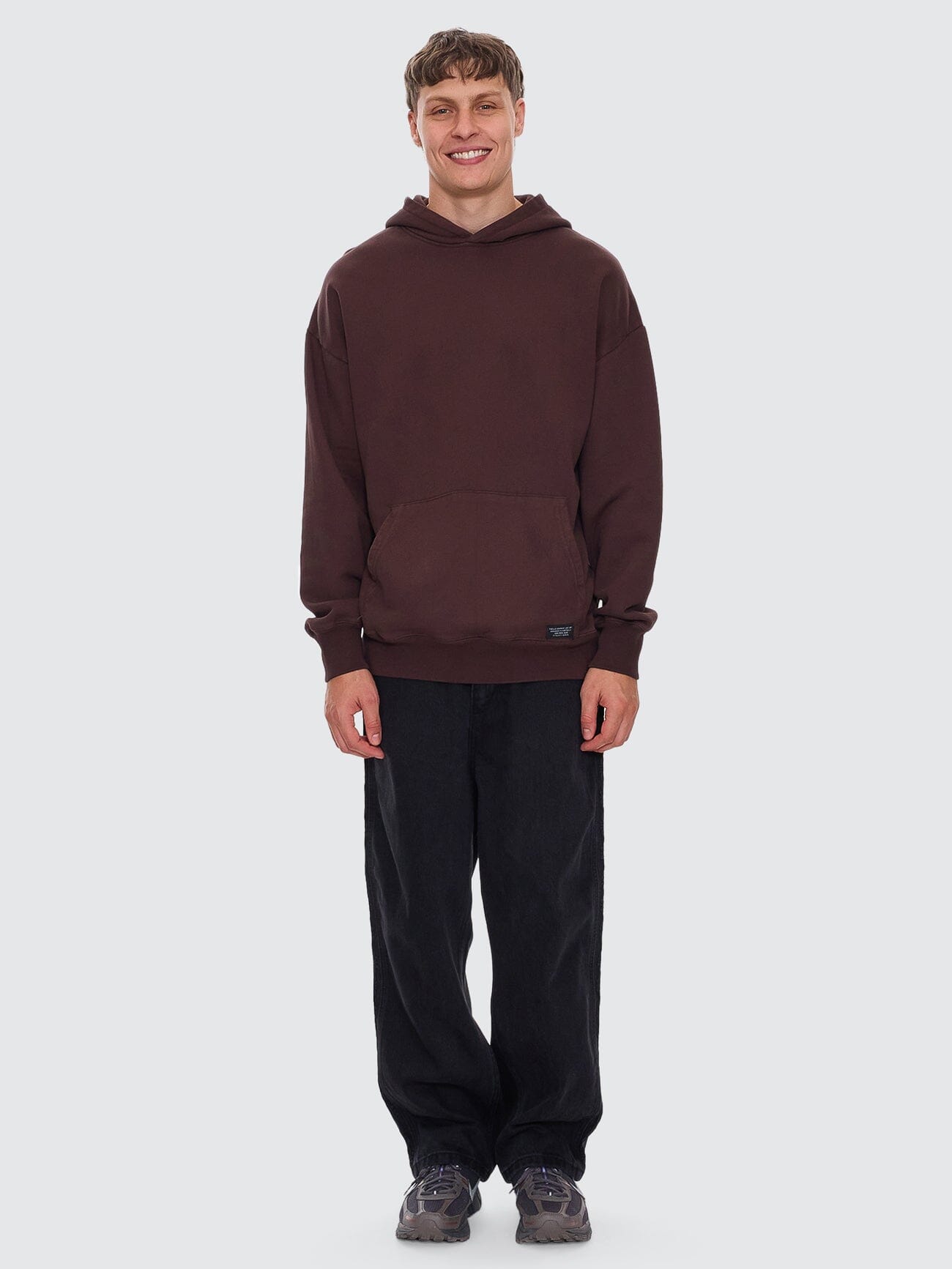 Thrills Military Slouch Pull On Hood - Java XS