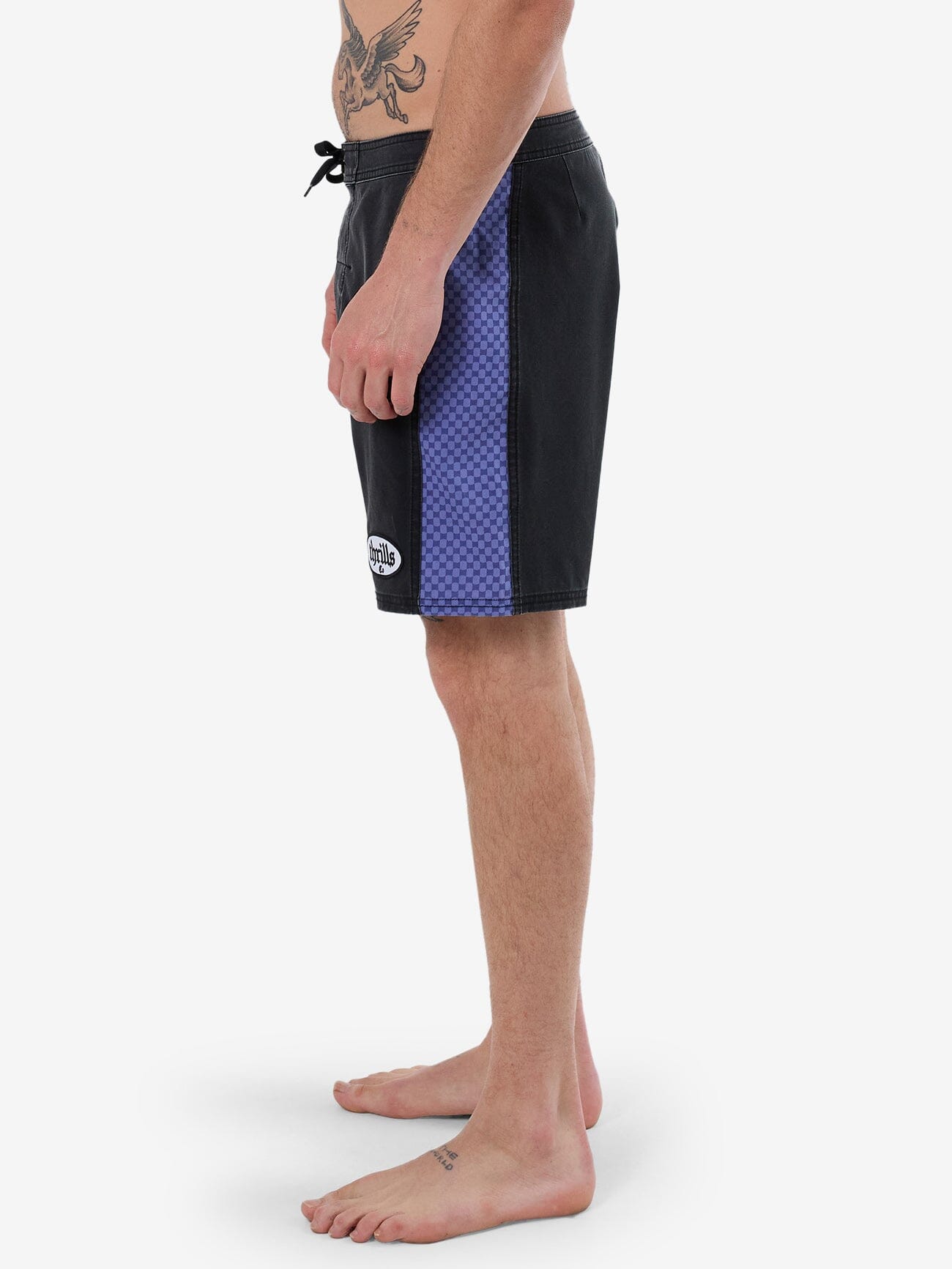 Lifted Spirits Boardshort - Washed Black 28