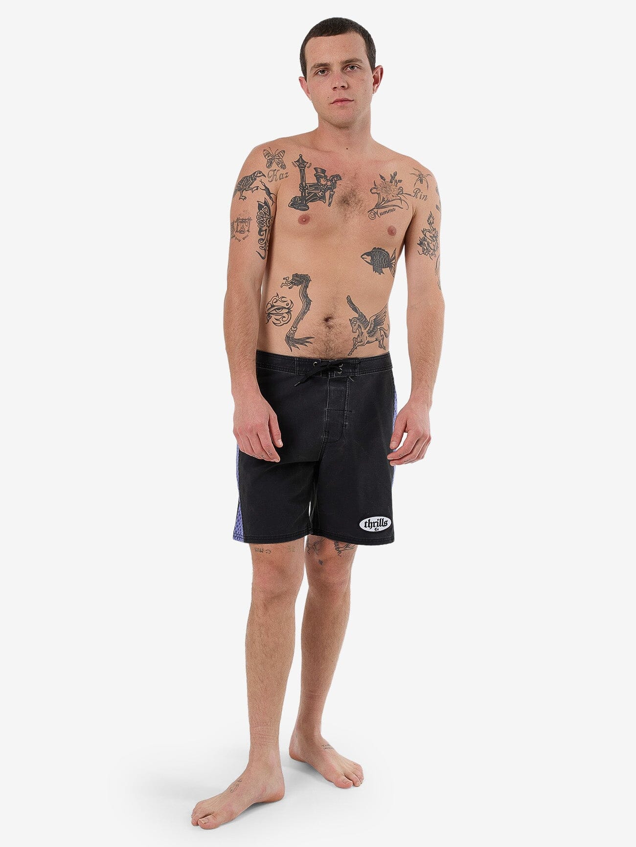 Lifted Spirits Boardshort - Washed Black 28