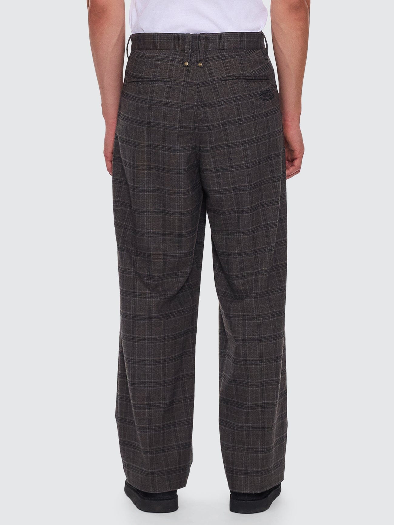 Jacob Plaid Pant - Black 26
