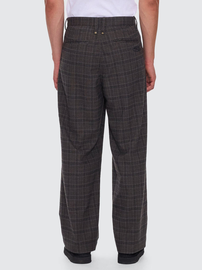 Jacob Plaid Pant - Black 26