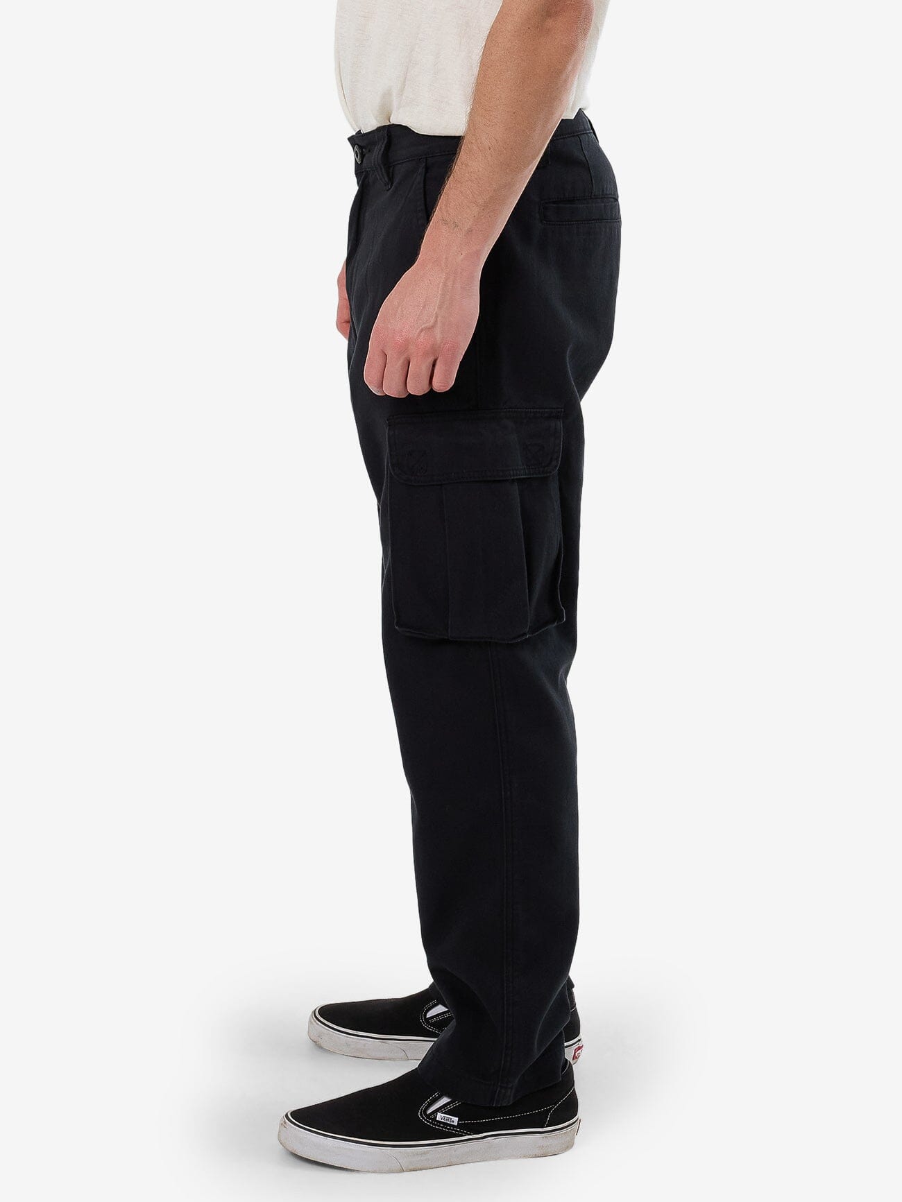 Slacker Union Cargo Pant - Washed Black 28