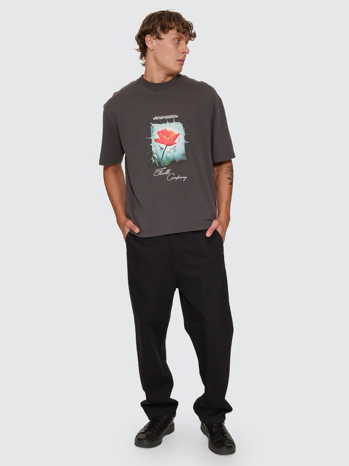 Together Together Oversize Box Crop Tee - Pirate Black XS