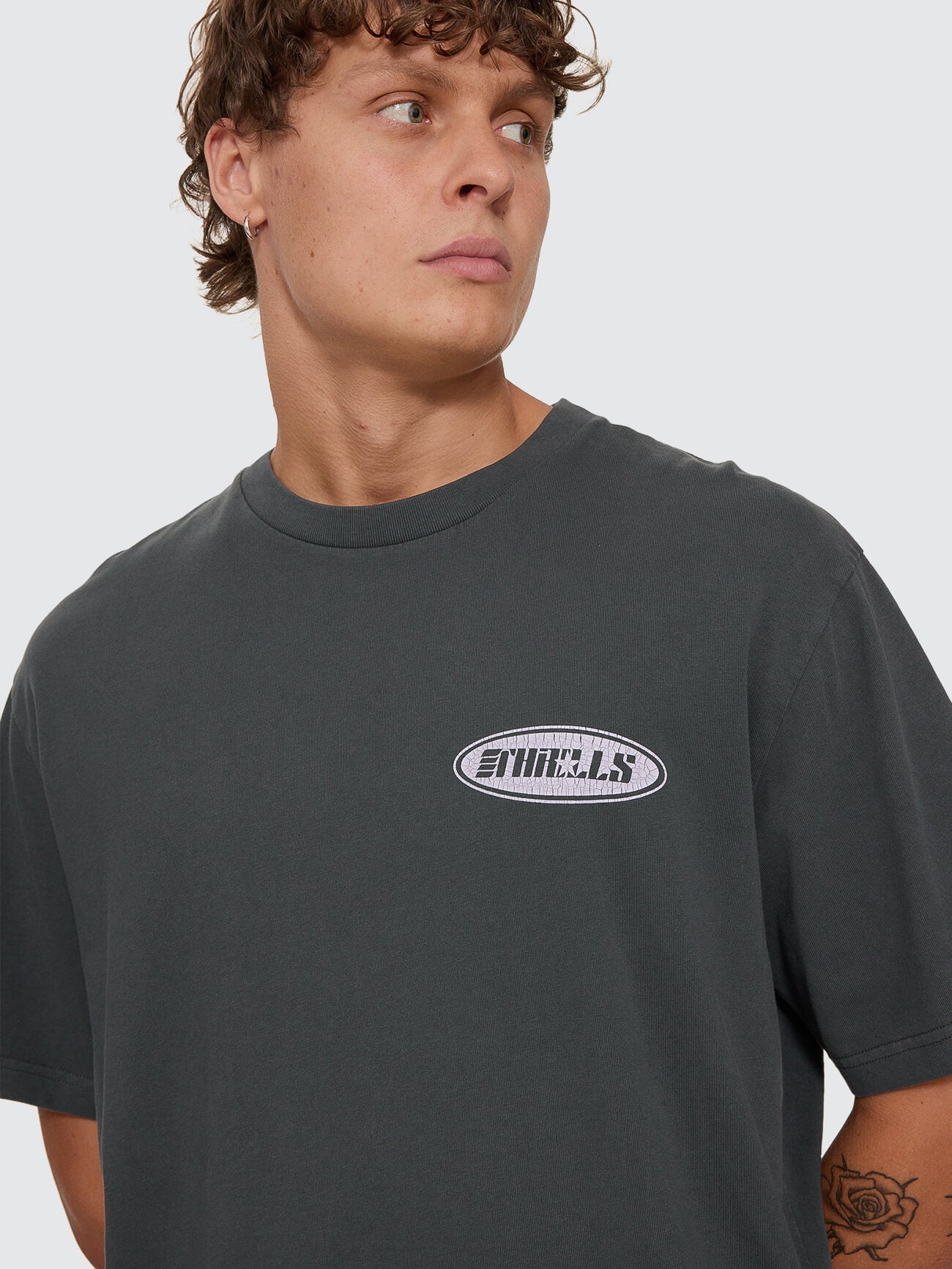 Odyssey Core Oversize Tee - Carbon XS