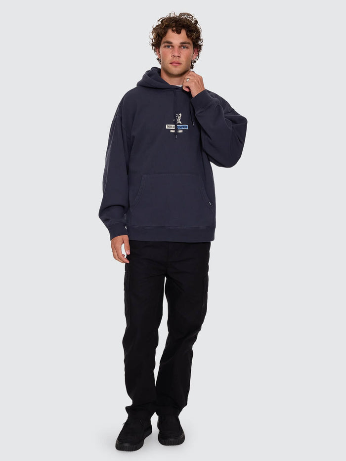 Risen Slouch Pull On Cropped Hood - Total Eclipse XS