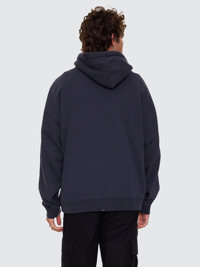Risen Slouch Pull On Cropped Hood - Total Eclipse XS