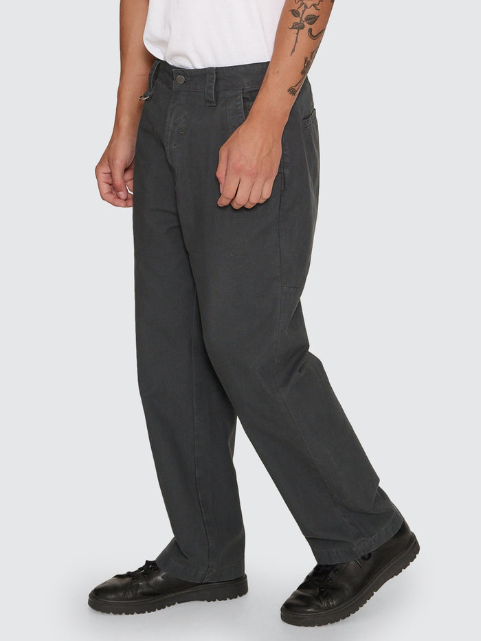 Thrills Union Slacker Work Pant - Carbon