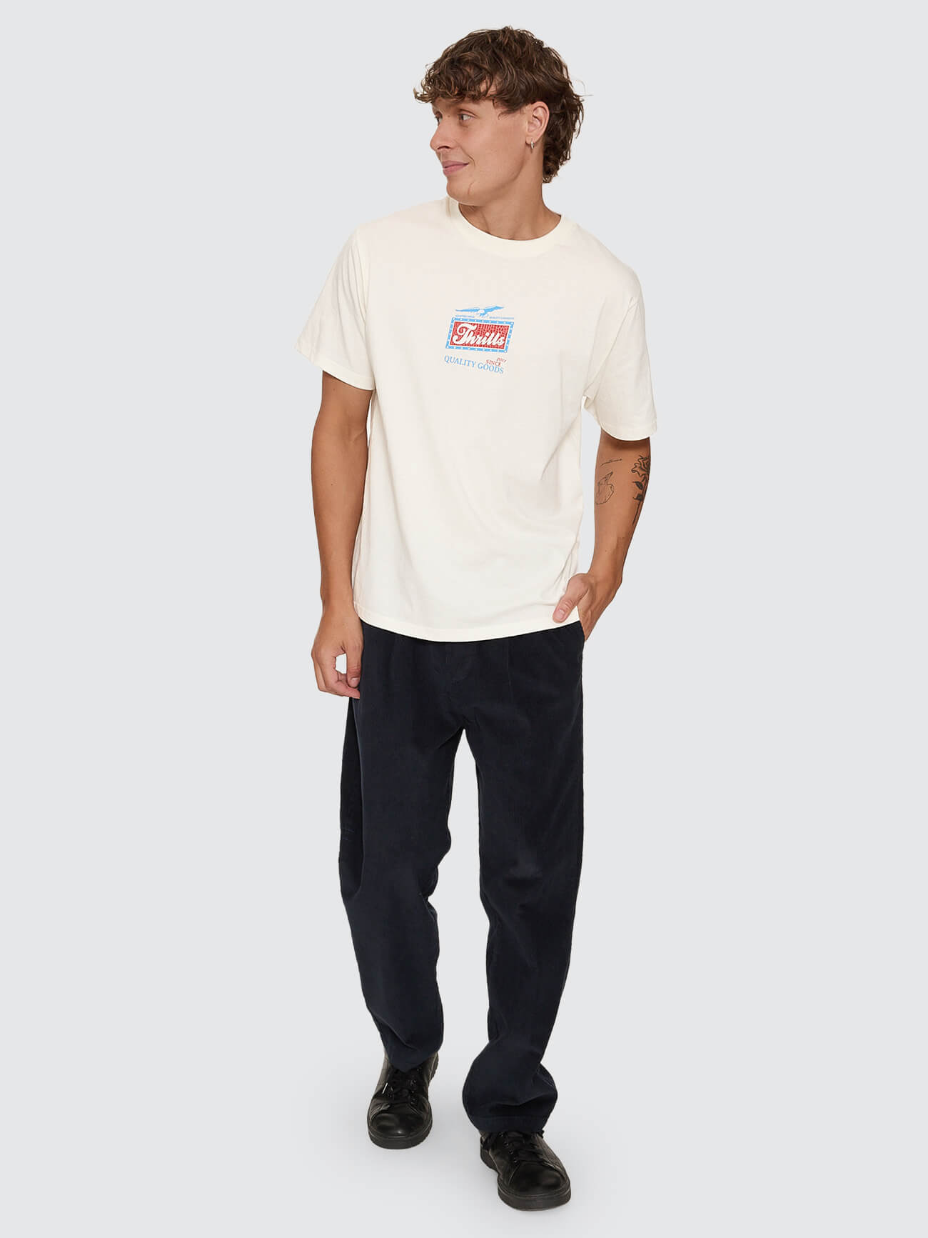 Slacker Cord Chino Pant - Total Eclipse 26