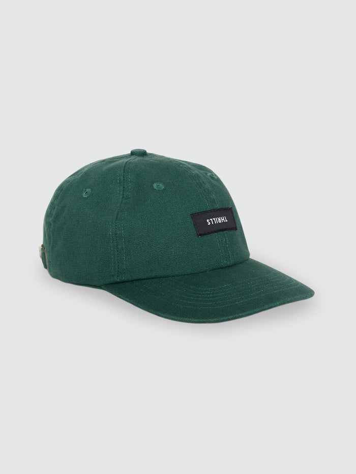Minimal Thrills 6 Panel Cap - Varsity Green