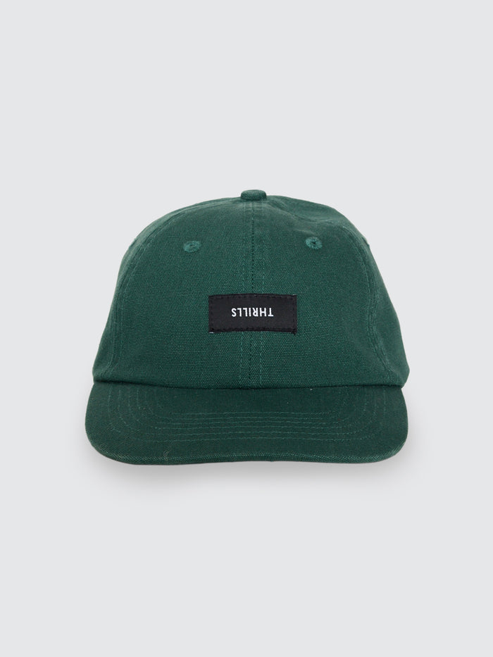 Minimal Thrills 6 Panel Cap - Varsity Green