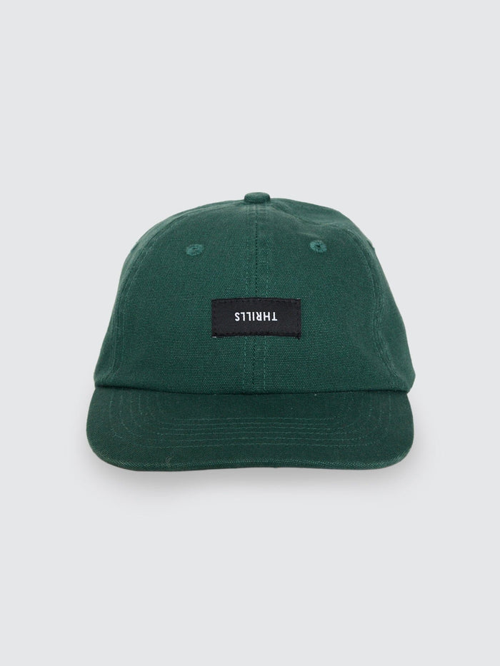 Minimal Thrills 6 Panel Cap - Varsity Green