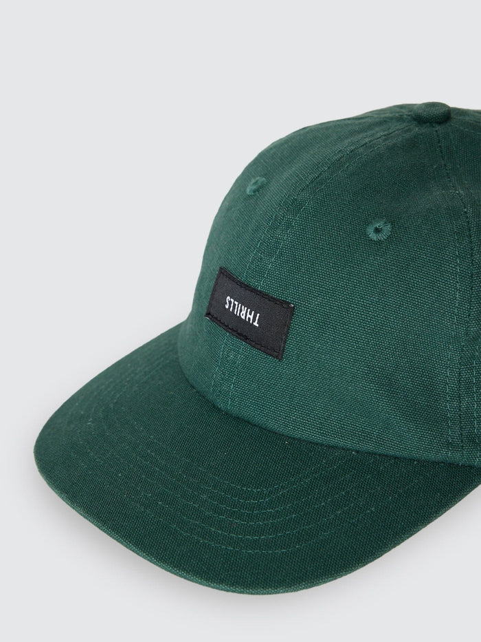 Minimal Thrills 6 Panel Cap - Varsity Green