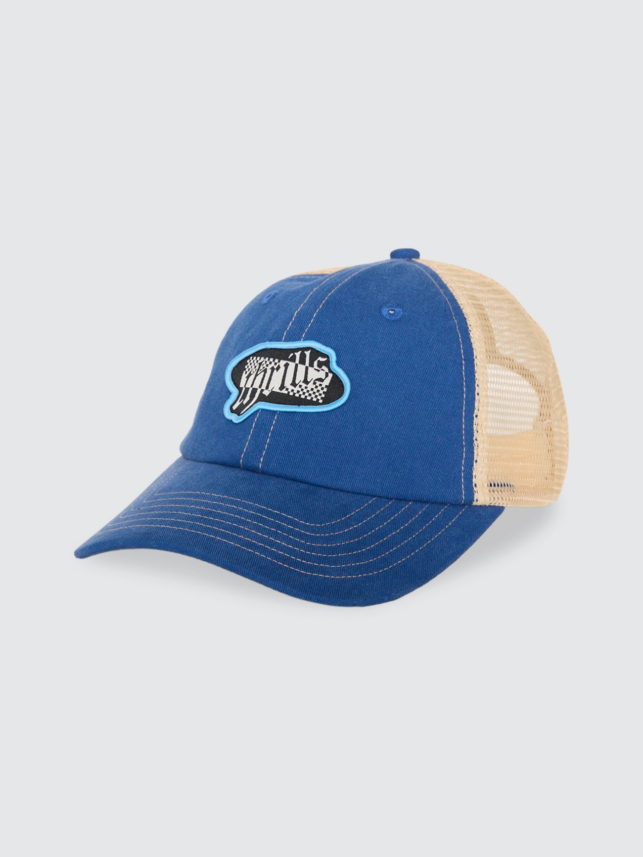 Can You Feel It Patch Trucker Cap - Federal Blue - Birch