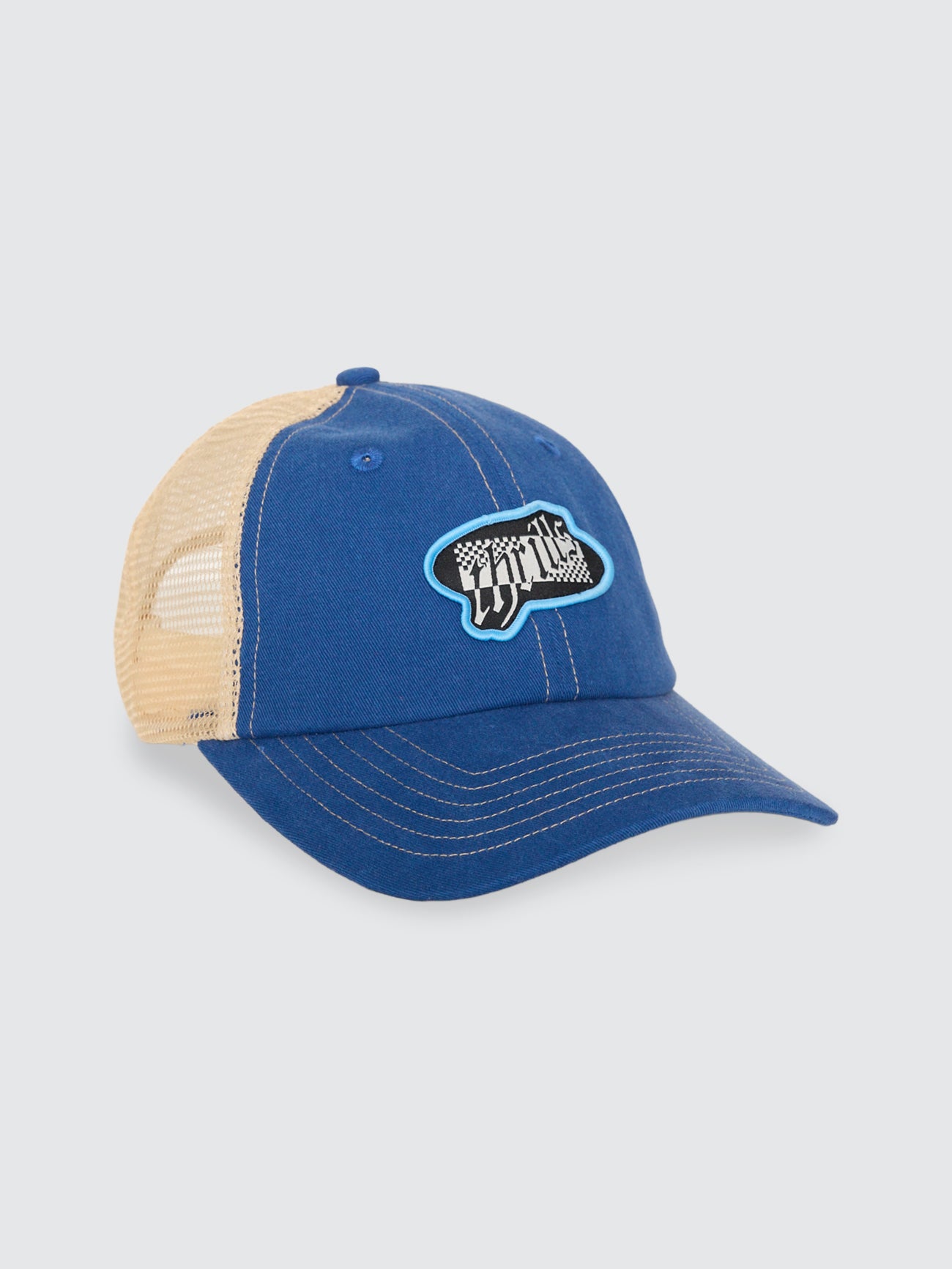 Can You Feel It Patch Trucker Cap - Federal Blue - Birch