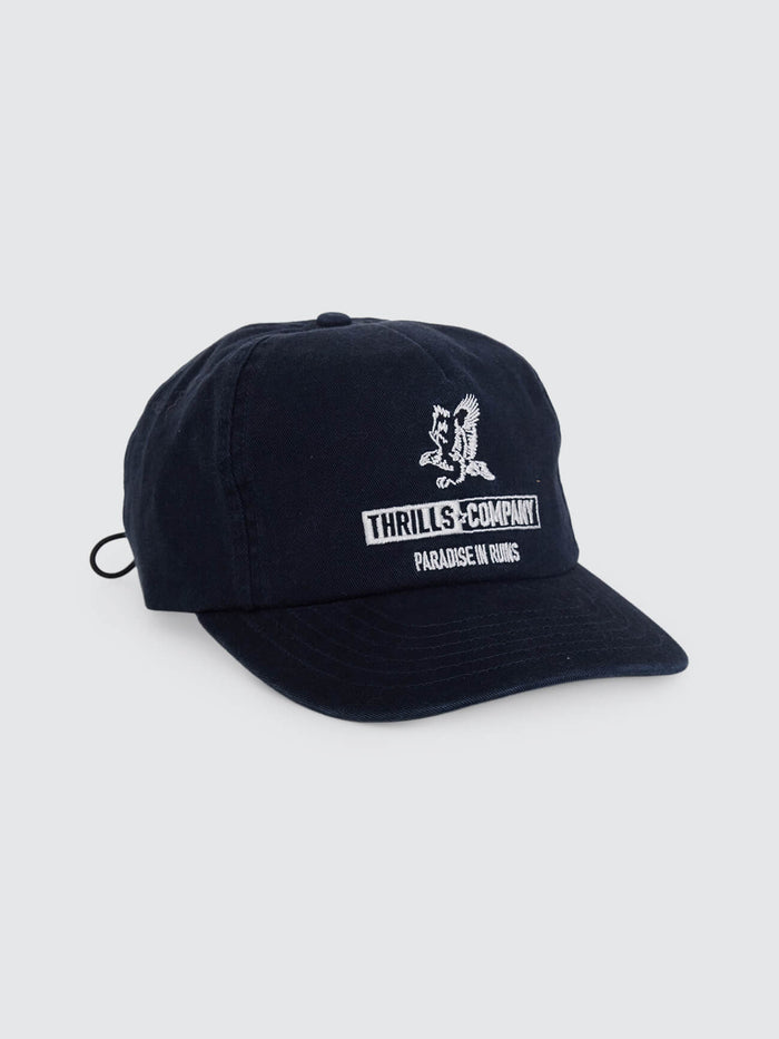 Risen 5 Panel Cap - Total Eclipse One Size