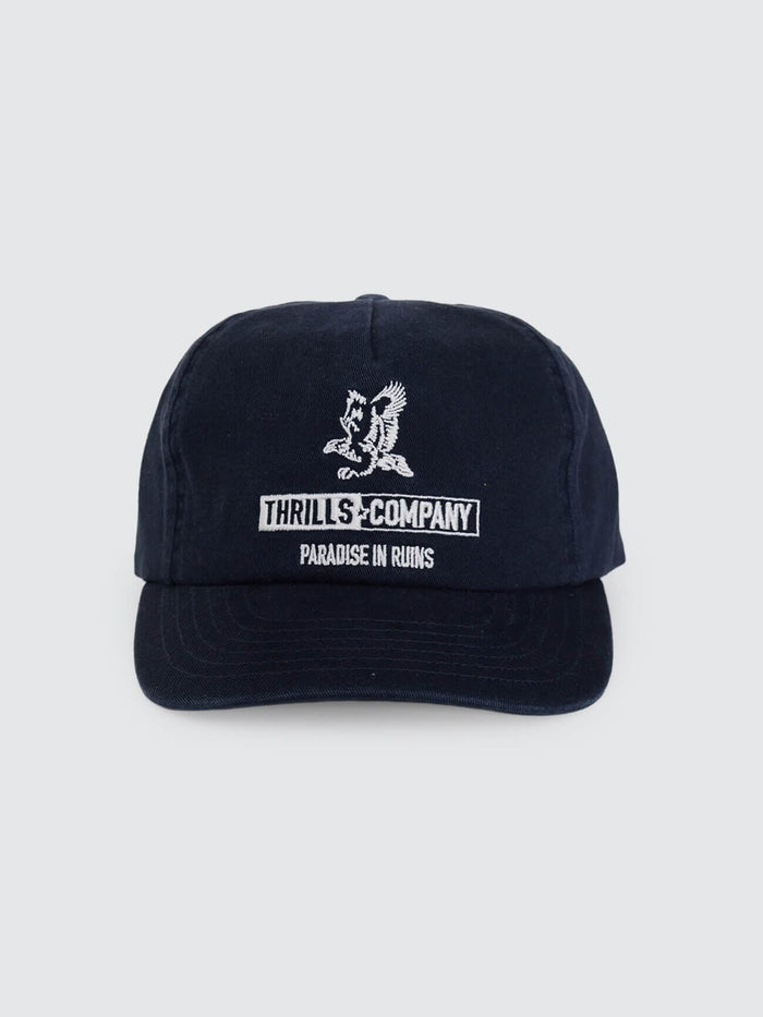 Risen 5 Panel Cap - Total Eclipse One Size