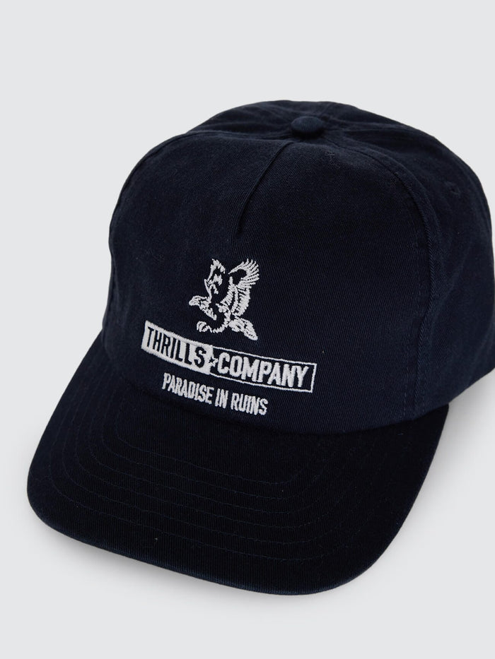 Risen 5 Panel Cap - Total Eclipse One Size