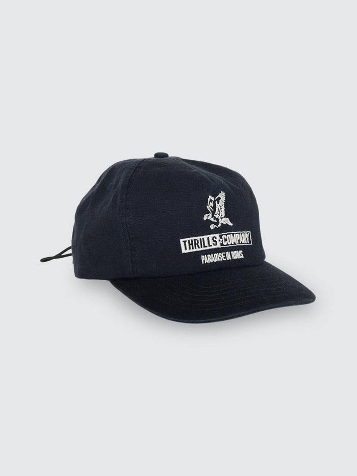 Risen 5 Panel Cap - Total Eclipse