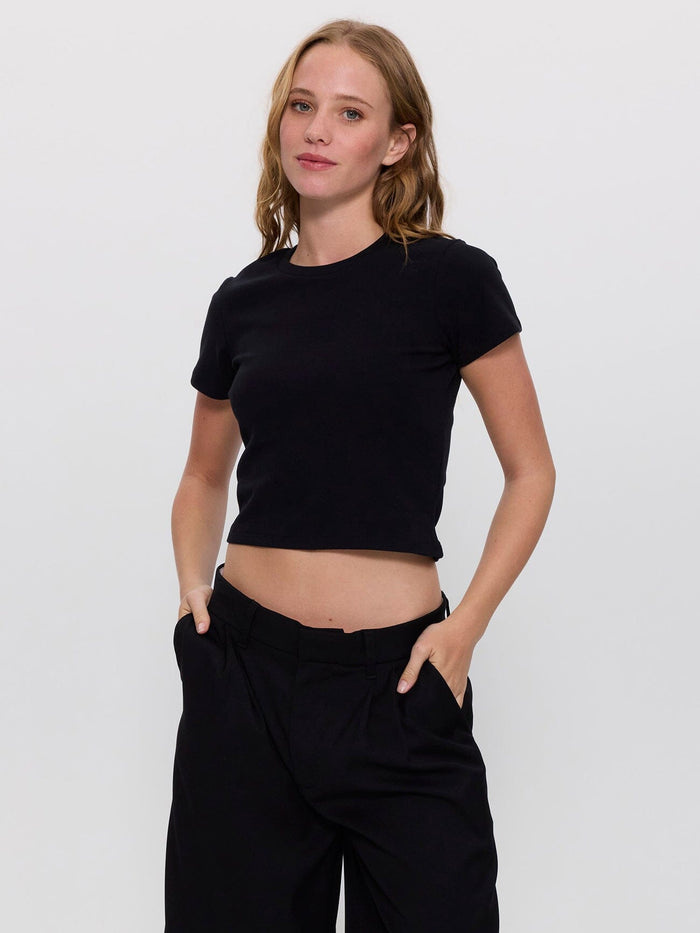 Minimal Thrills Mini Tee - Black 6