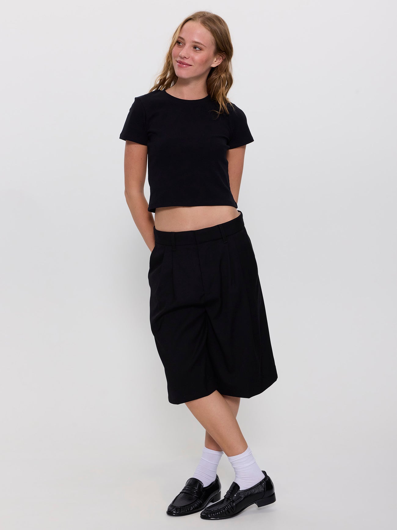Minimal Thrills Mini Tee - Black 6