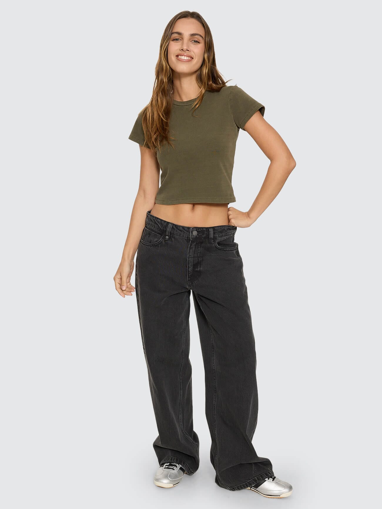 Minimal Thrills Mini Tee - Grape Leaf 6