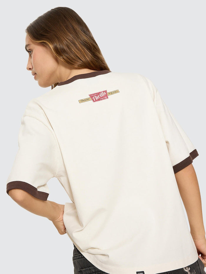 Forgotten Paradise Square Tee - Bone 4