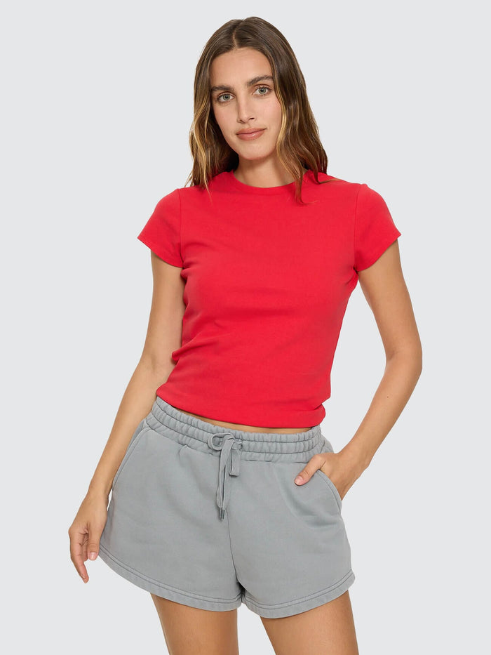 Thrills Club Tee - Flame Red 4