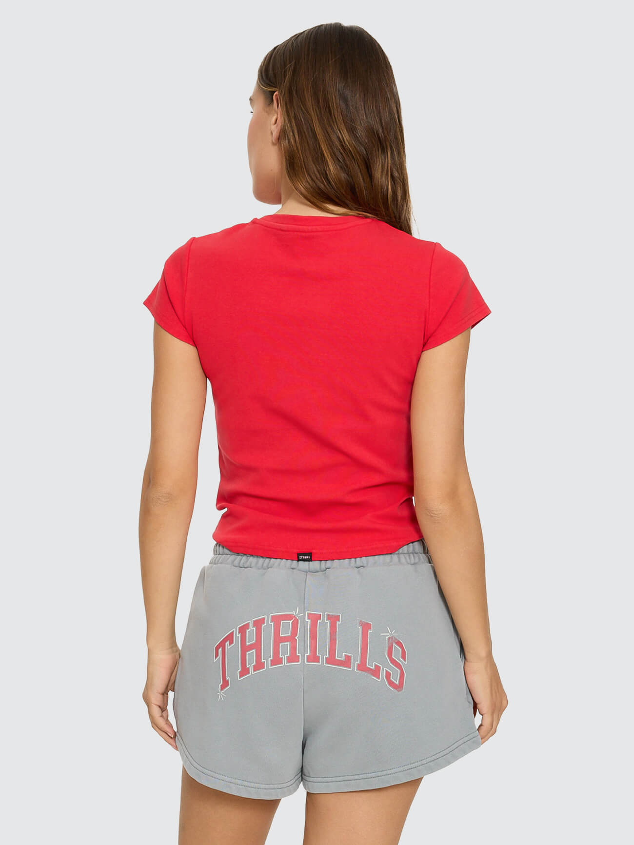 Thrills Club Tee - Flame Red 4