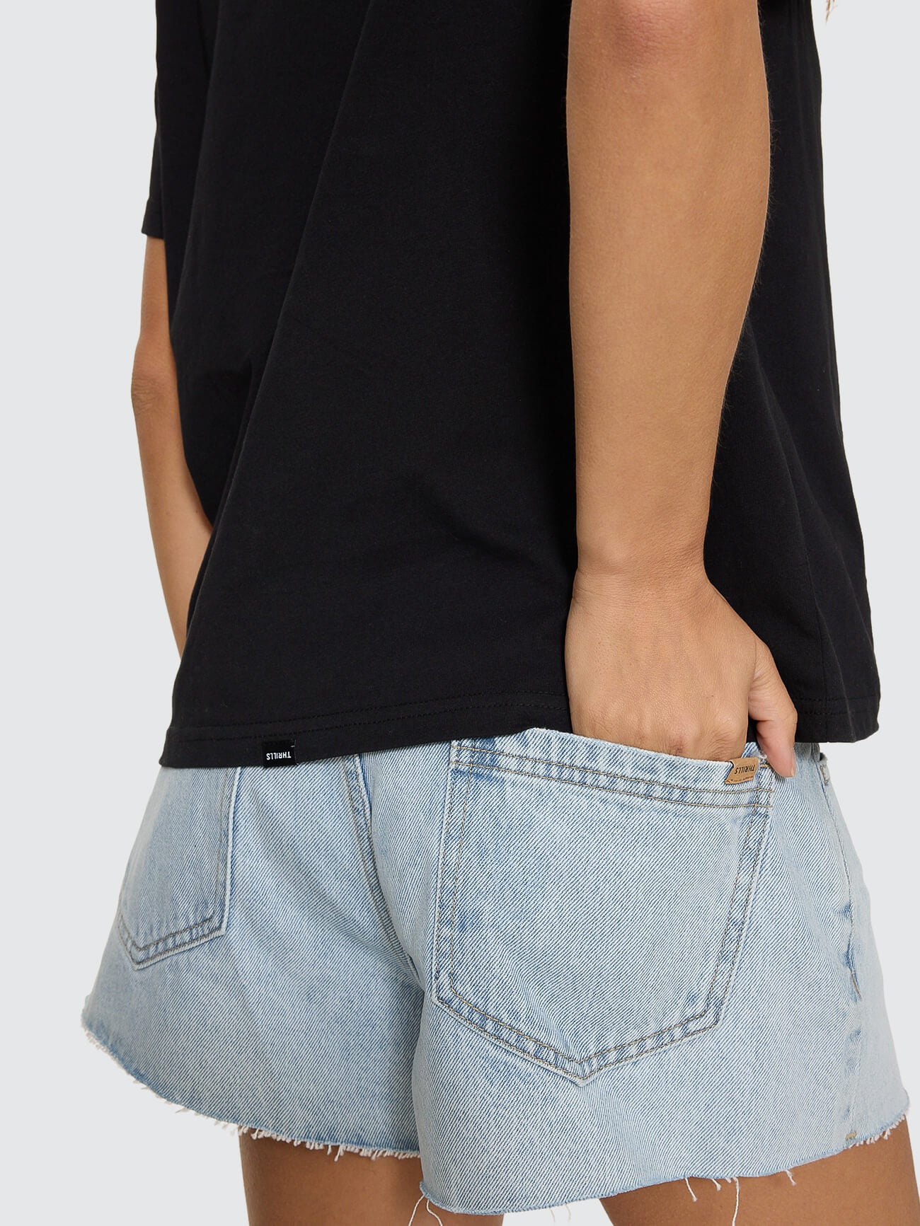 Thrills Relaxed Tee - Black 4