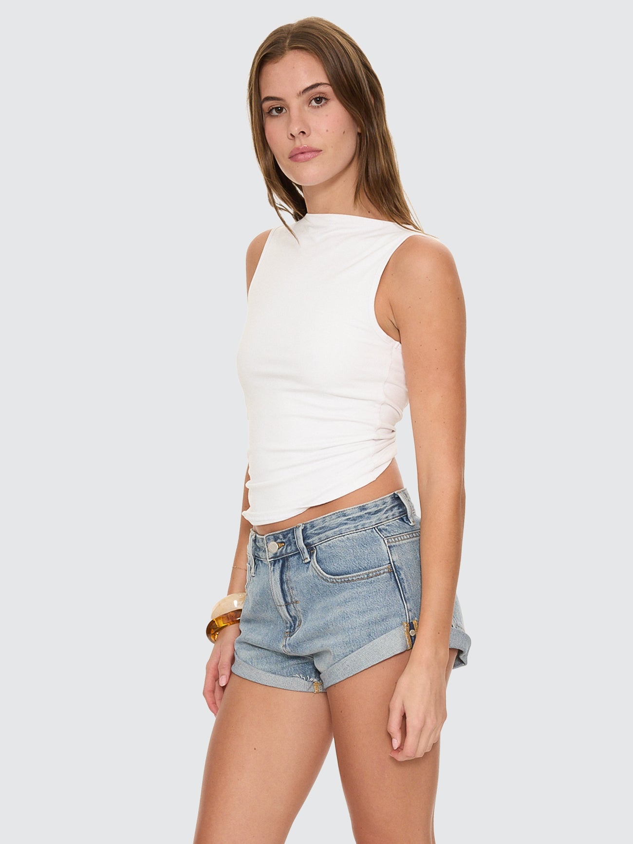 Jett Backless Top - White