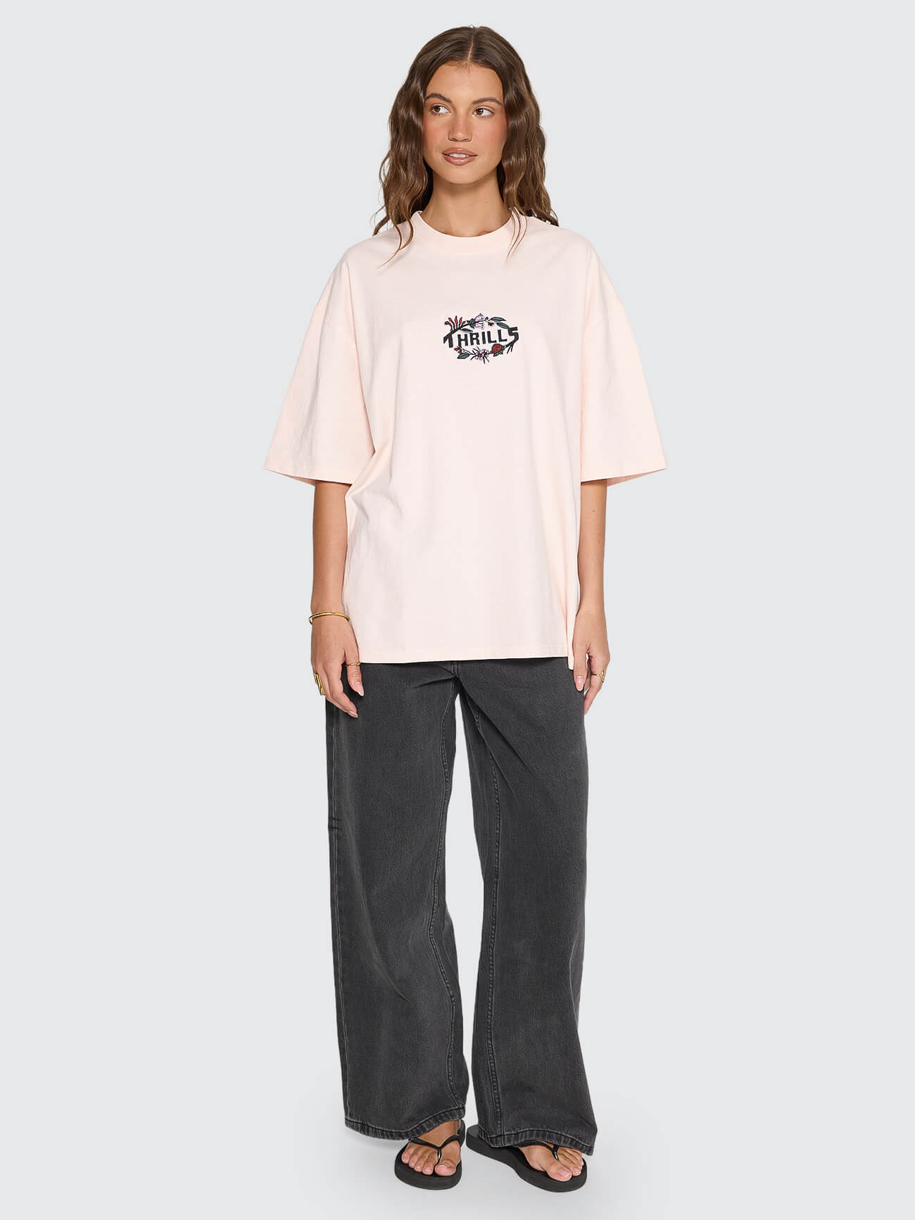 Beauty Around Us Oversized Tee - Rose Smoke 4