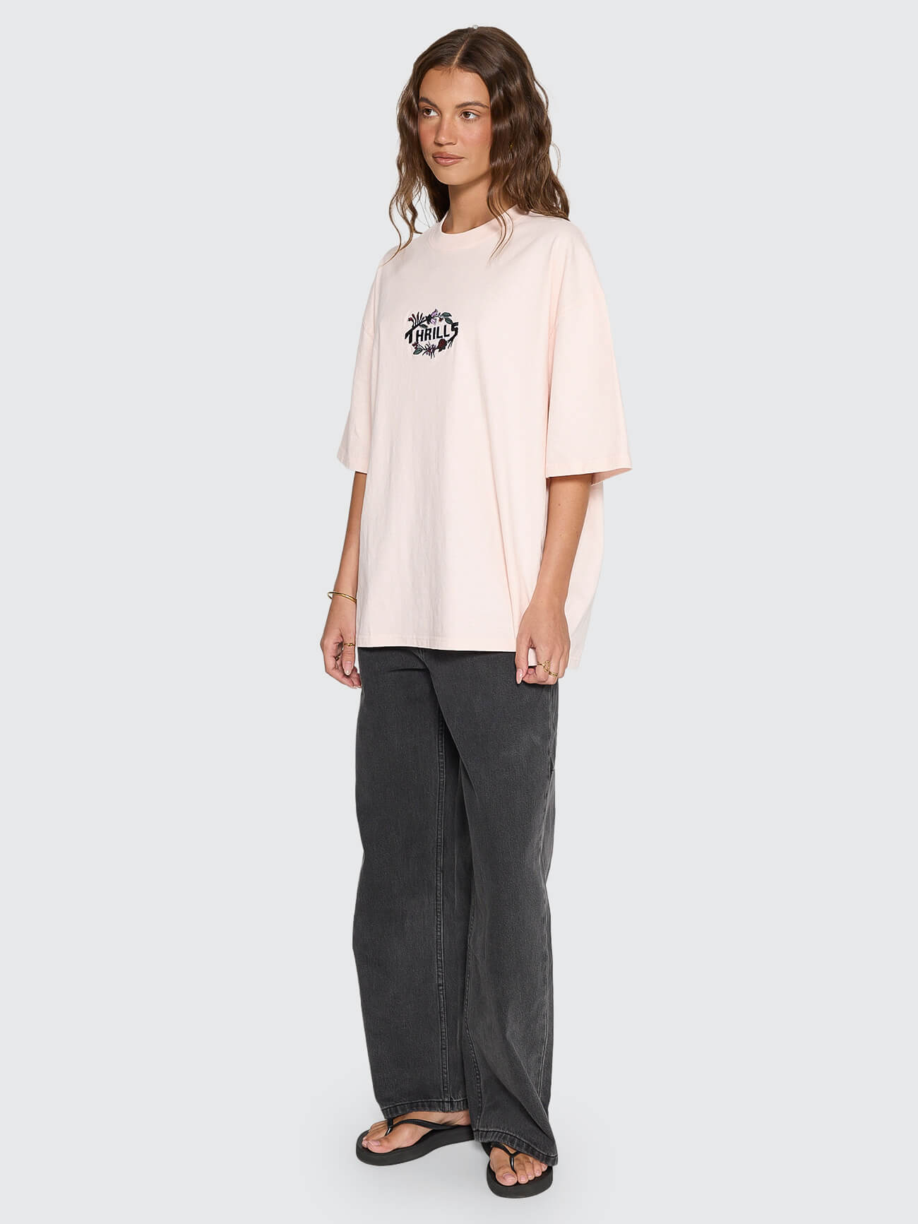 Beauty Around Us Oversized Tee - Rose Smoke 4