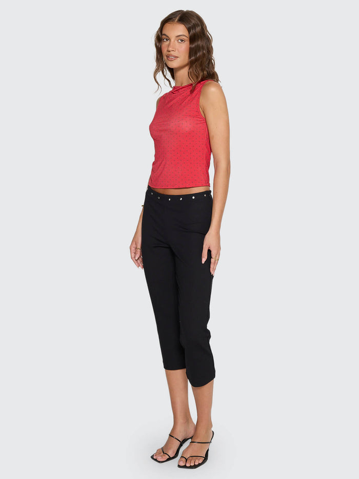 New Romance Tank - Red Polka Dot 4