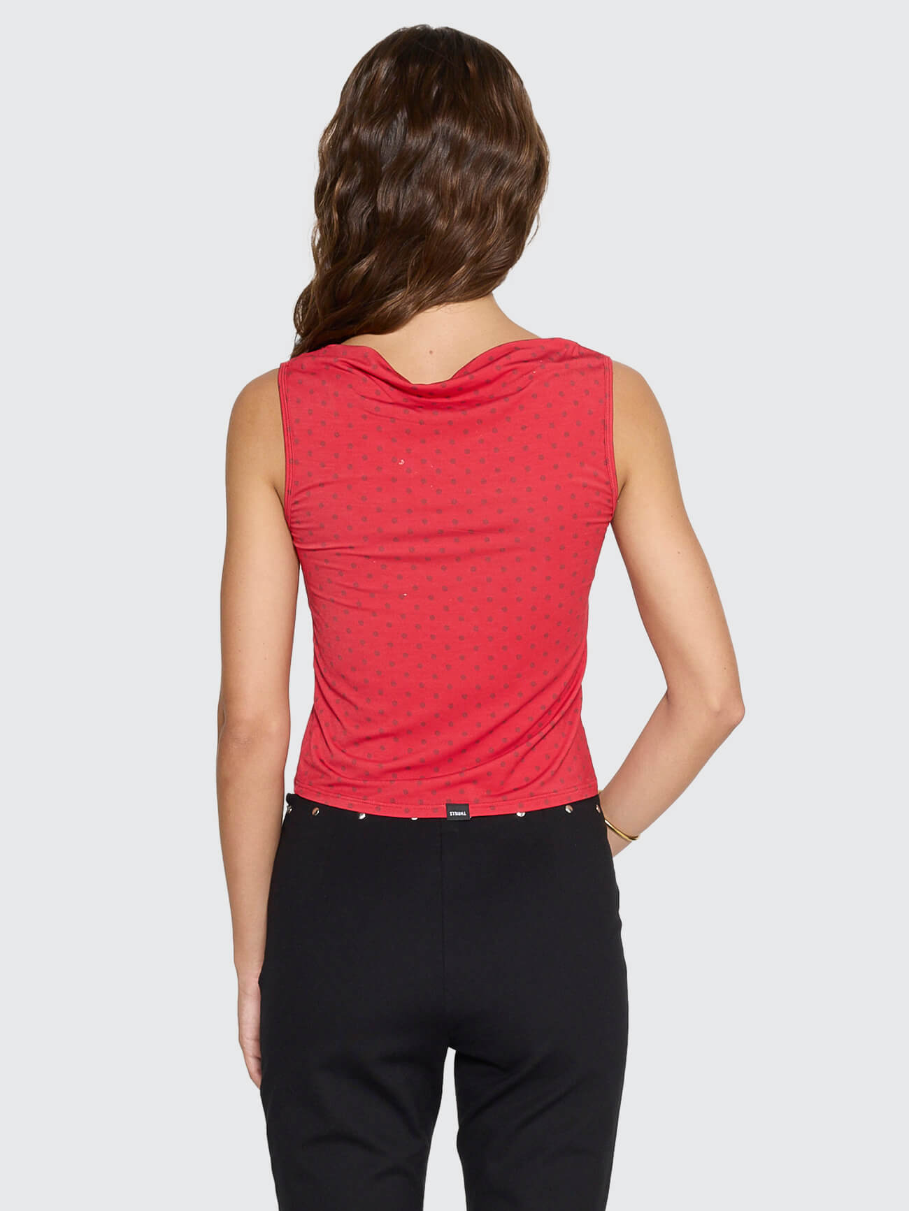 New Romance Tank - Red Polka Dot 4