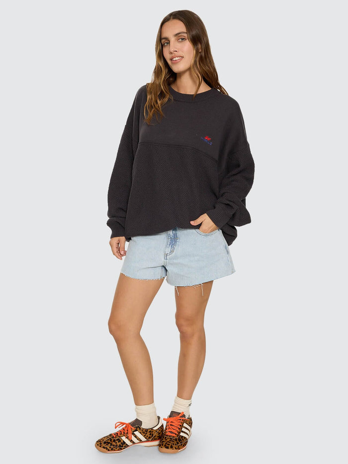 Navigate Knit Pullover - Dark Charcoal 4