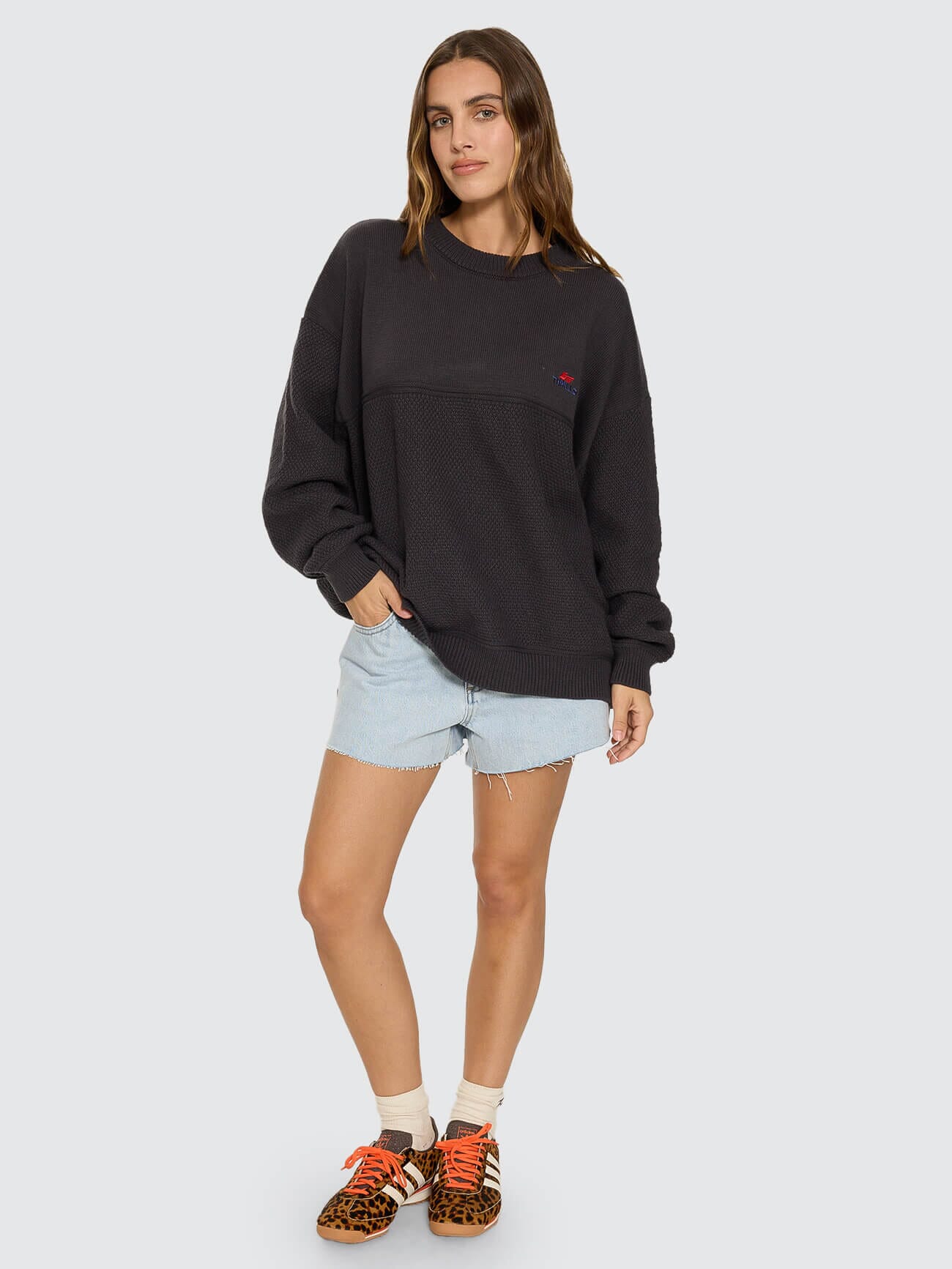 Navigate Knit Pullover - Dark Charcoal 4