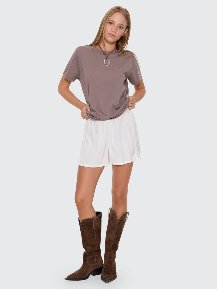 New Romance Lace Short - Ivory