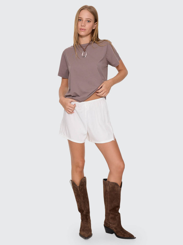 New Romance Lace Short - Ivory