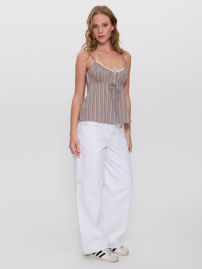 Billie Low Rise Baggy Jean - Vintage White 4